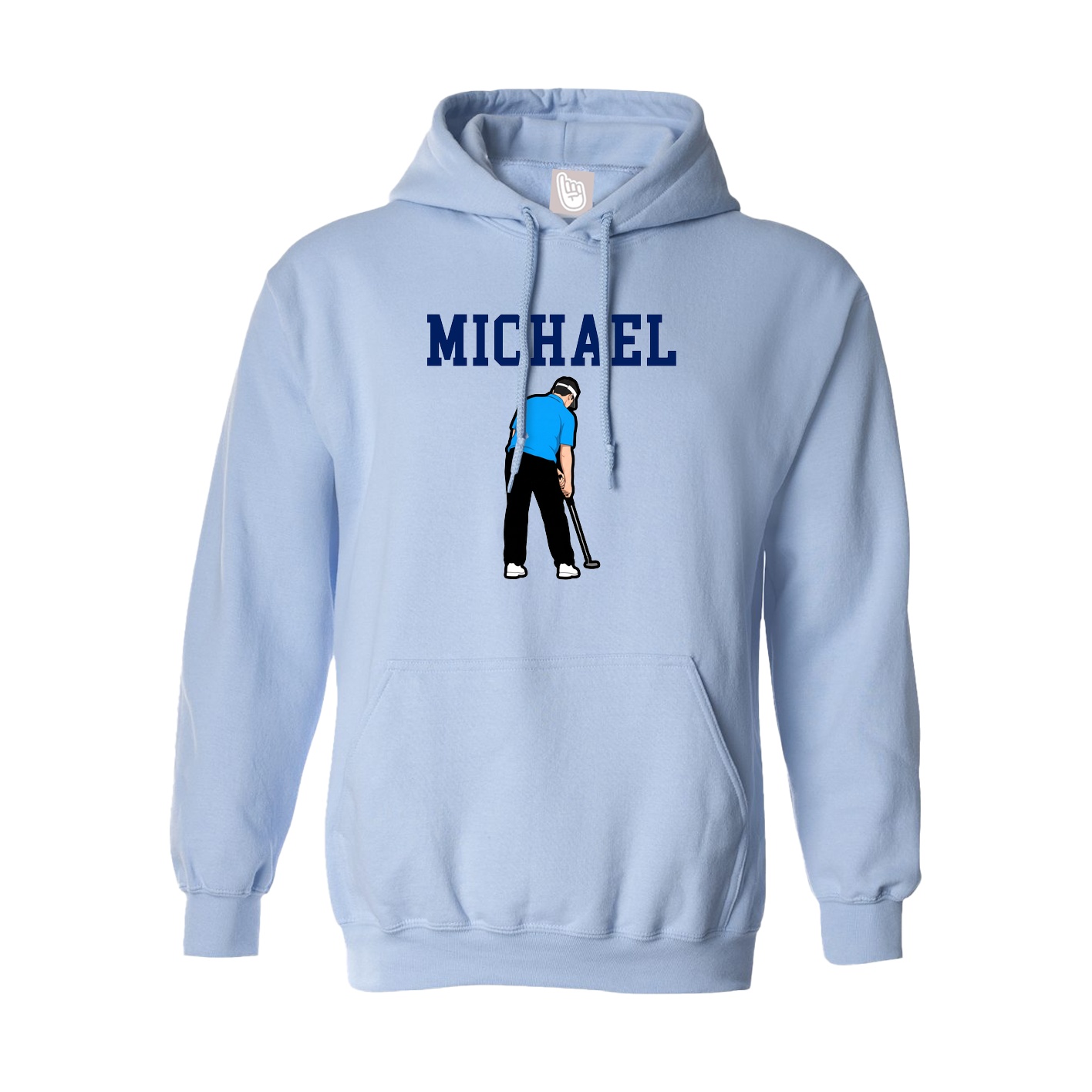 Hoodie — Shirsey in Light Blue