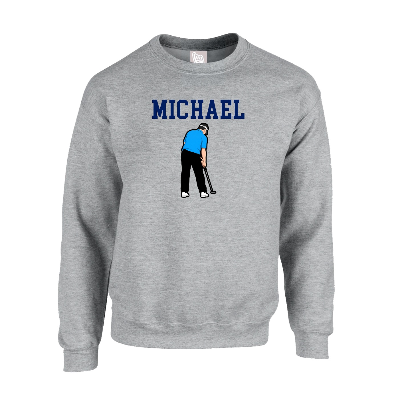 Fleece Crew — Shirsey in Grey