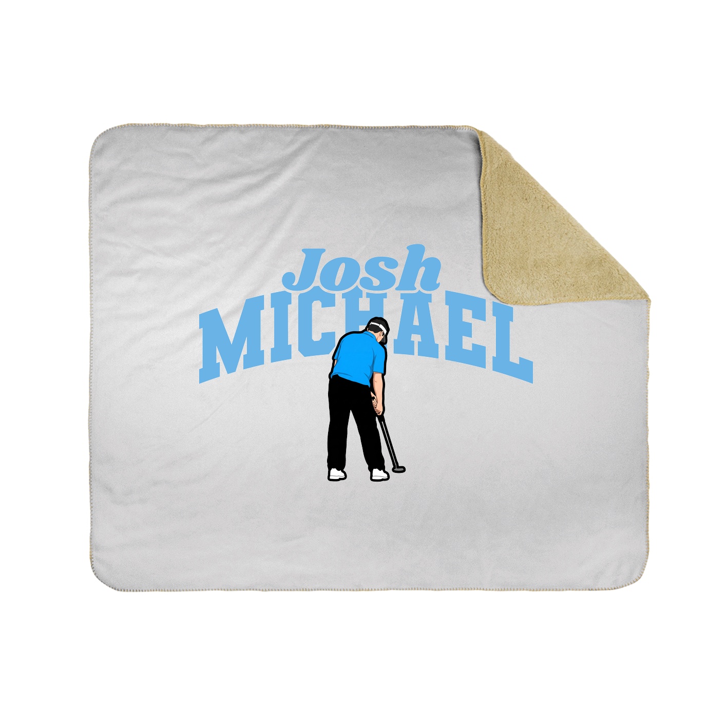 Throw Blanket — Signature Arch in White