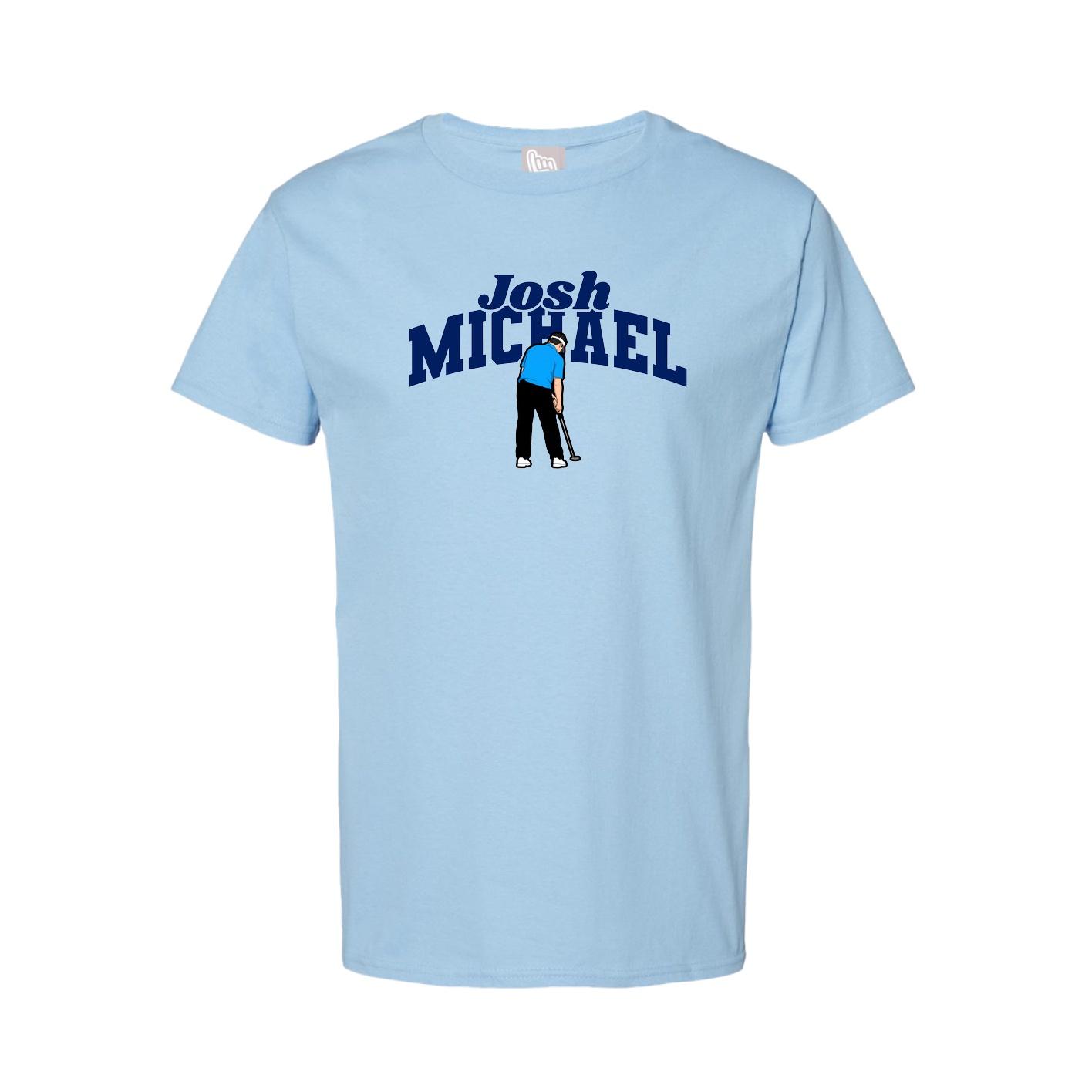 Youth Tee — Signature Arch in Light Blue