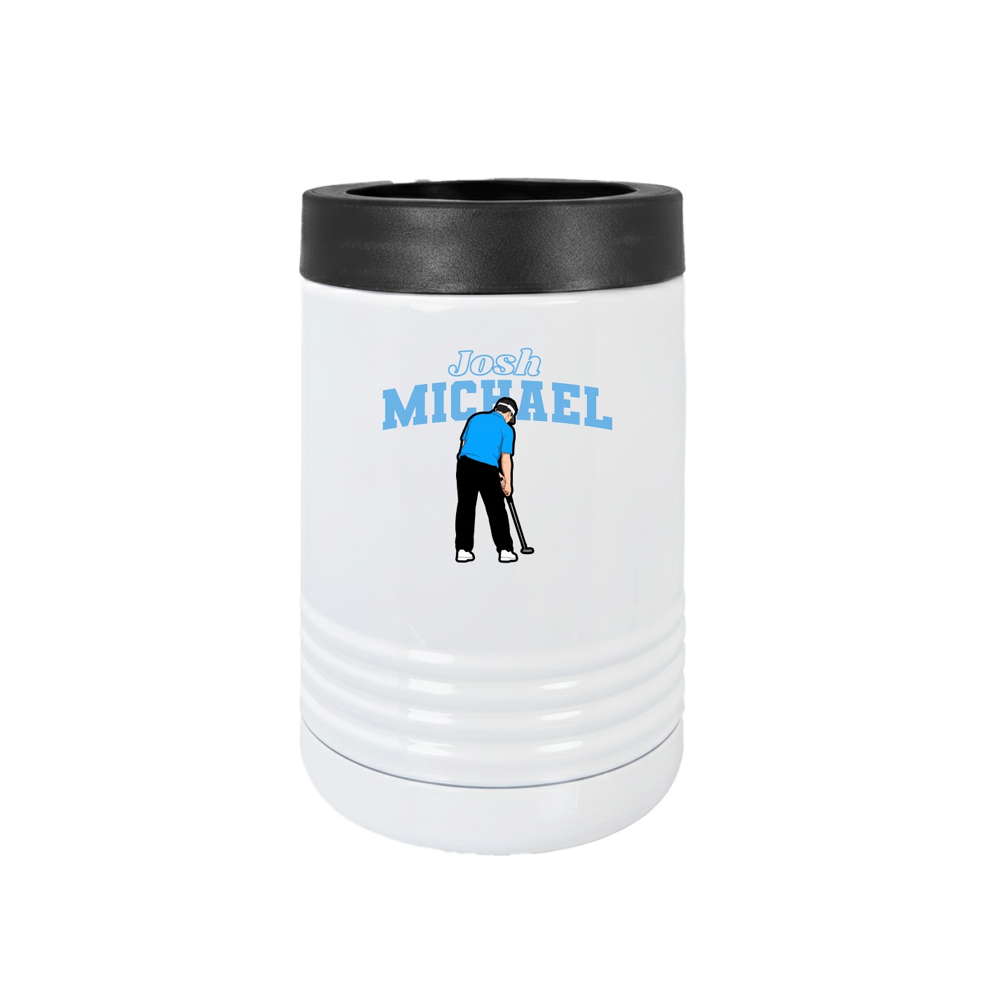 Beverage Holder — Name Arch in White