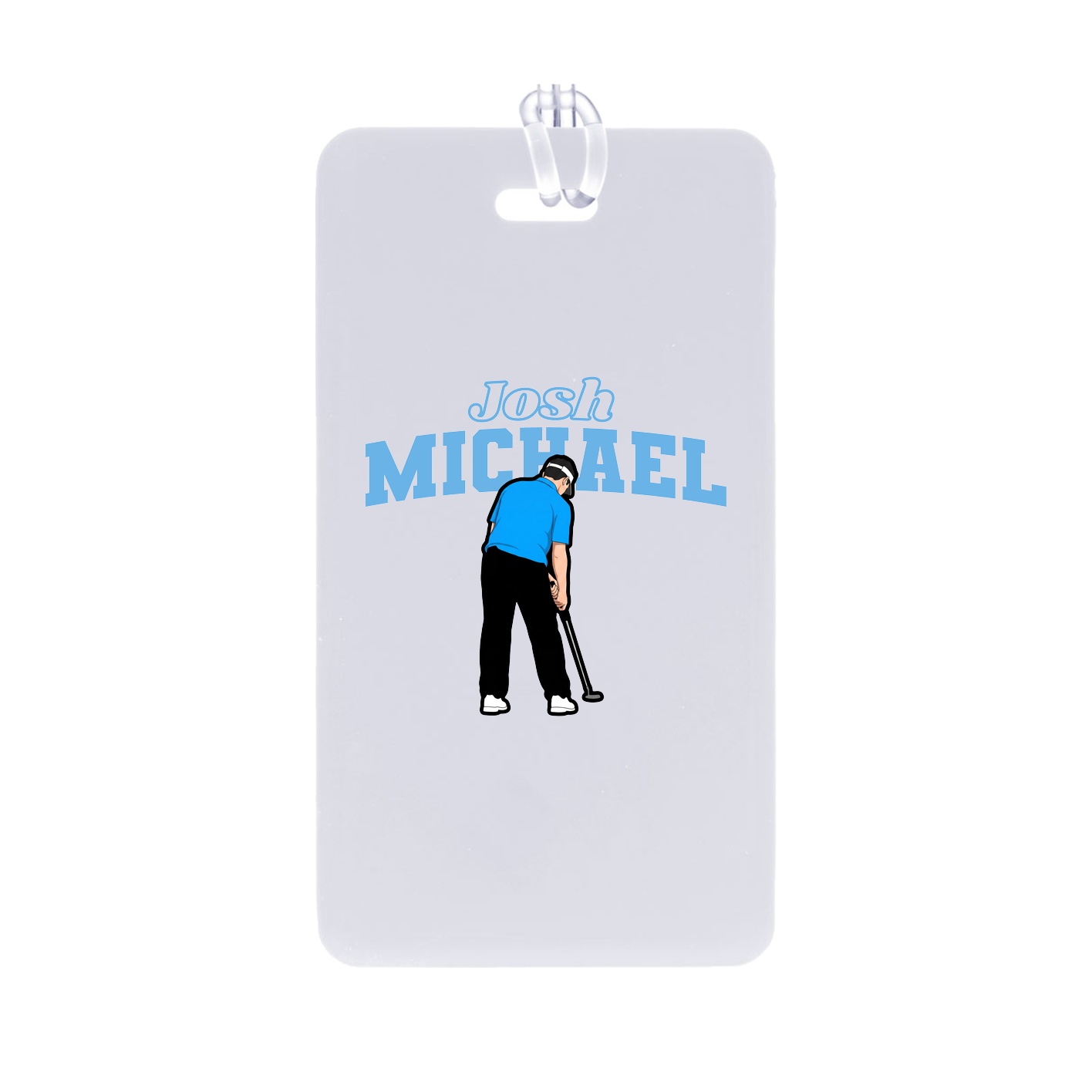 Bag Tag — Name Arch in Classic