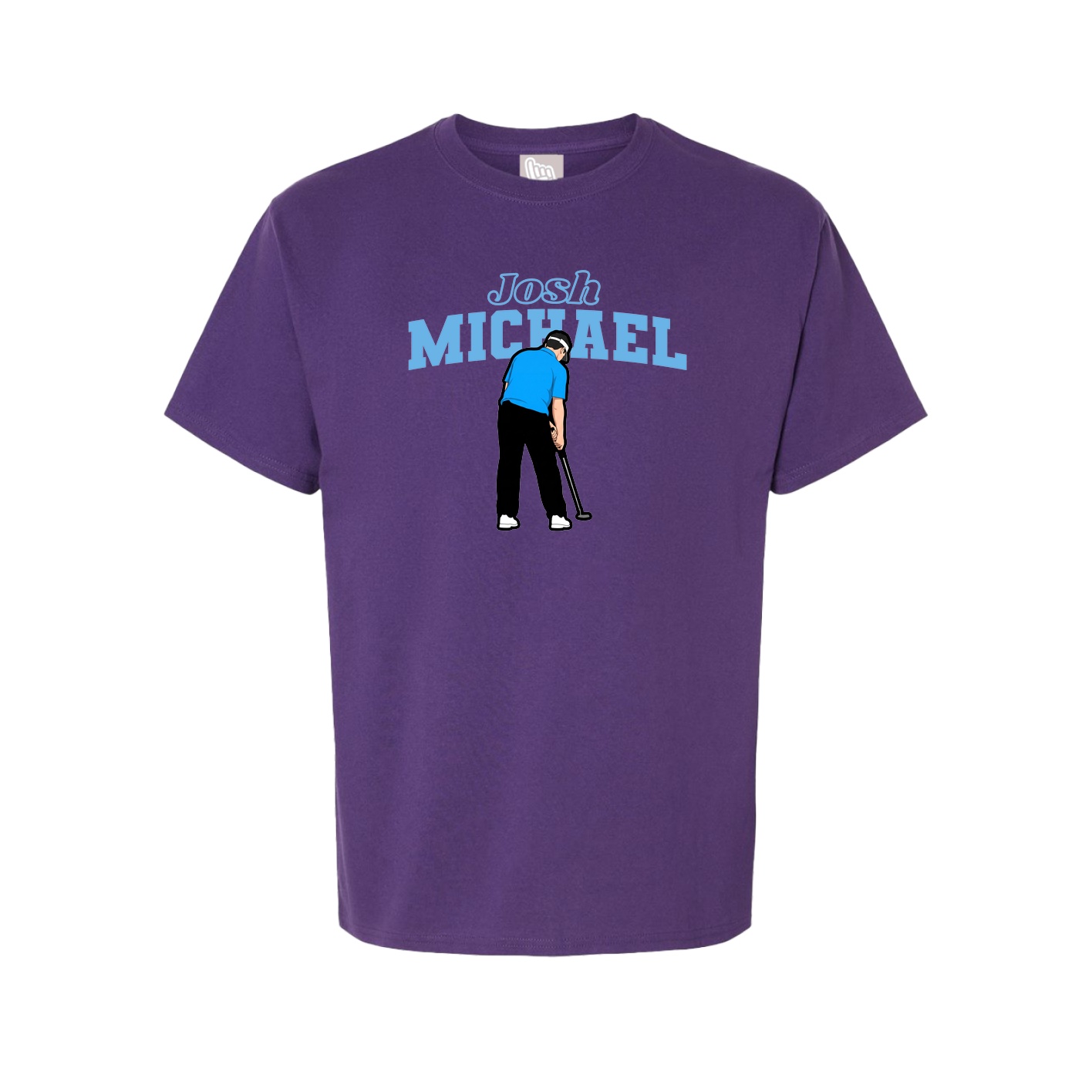 Tee — Name Arch in Purple