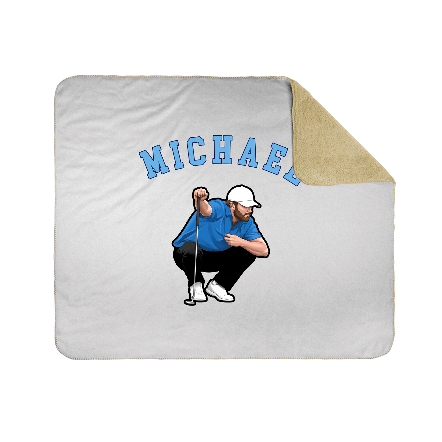 Throw Blanket — Shirsey Arch in White