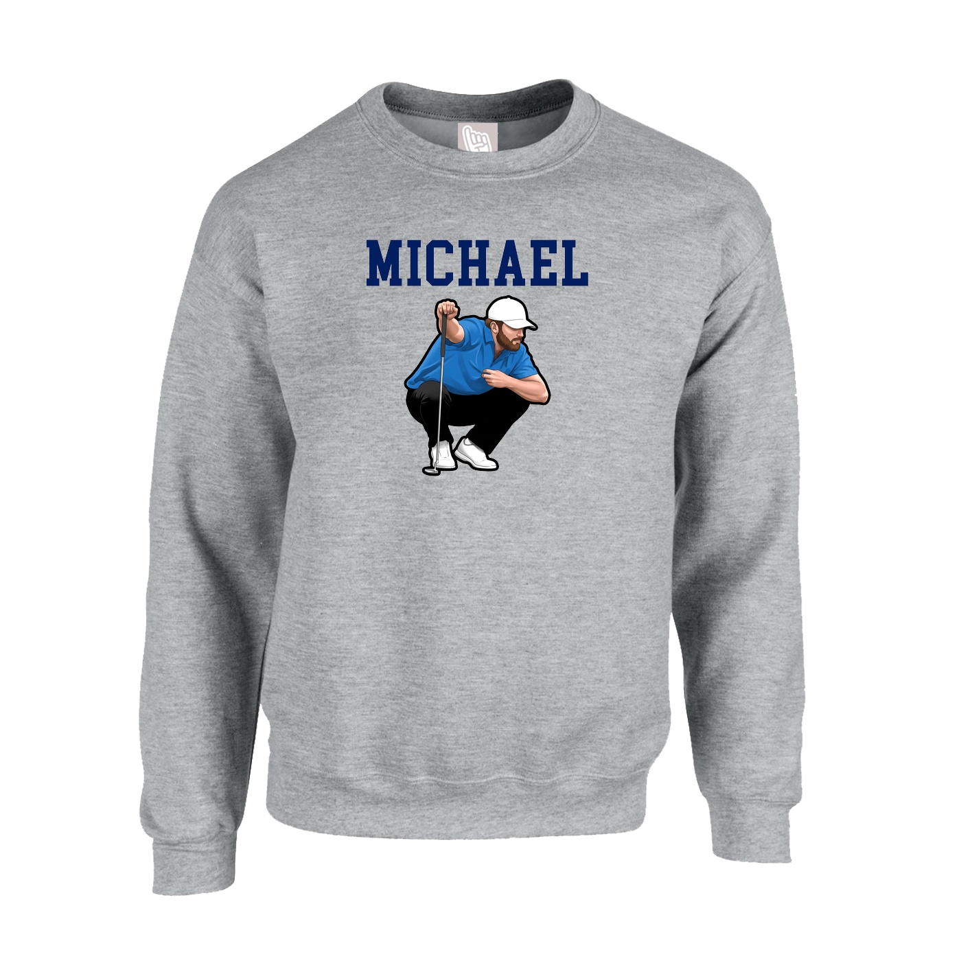 Fleece Crew — Shirsey in Grey