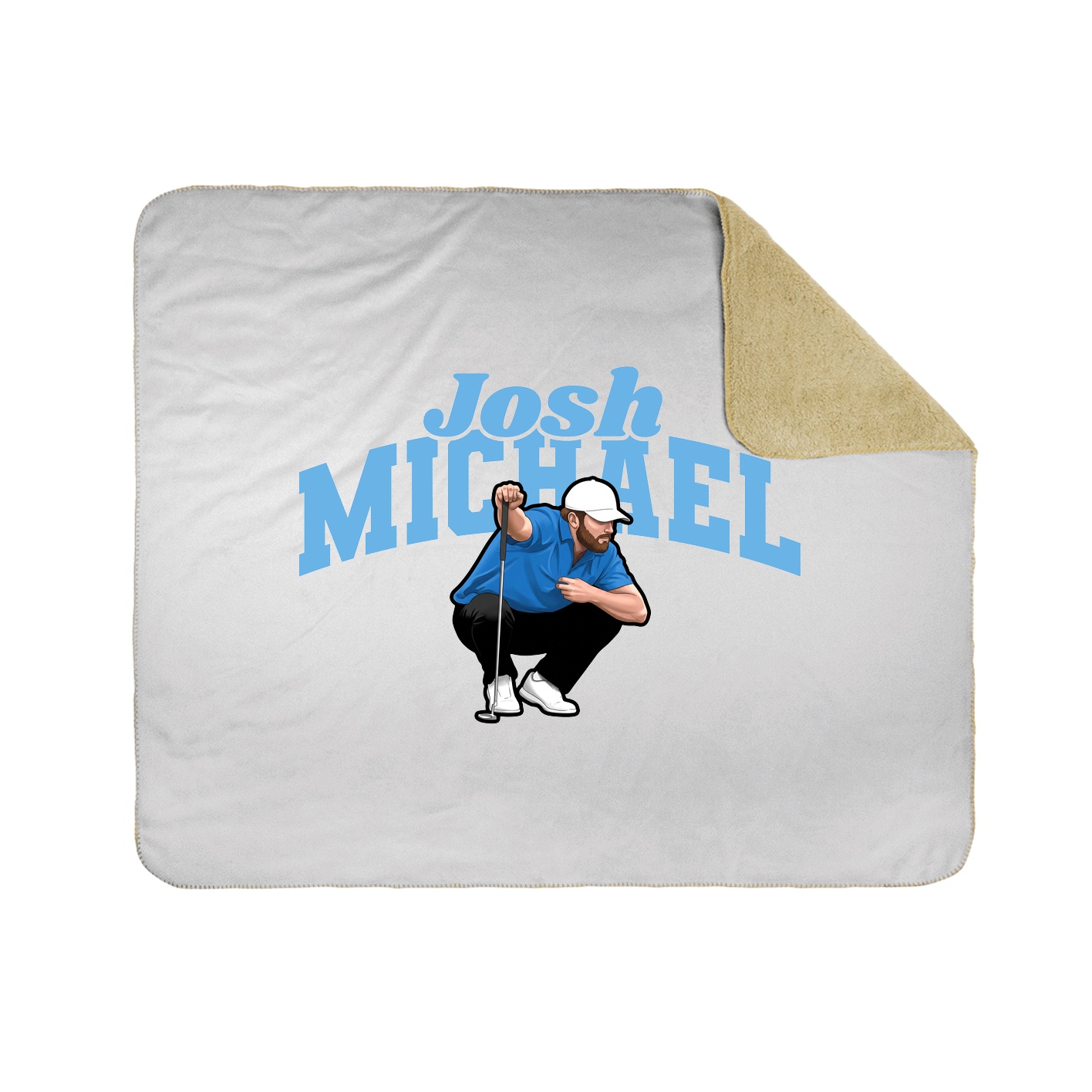 Throw Blanket — Signature Arch in White