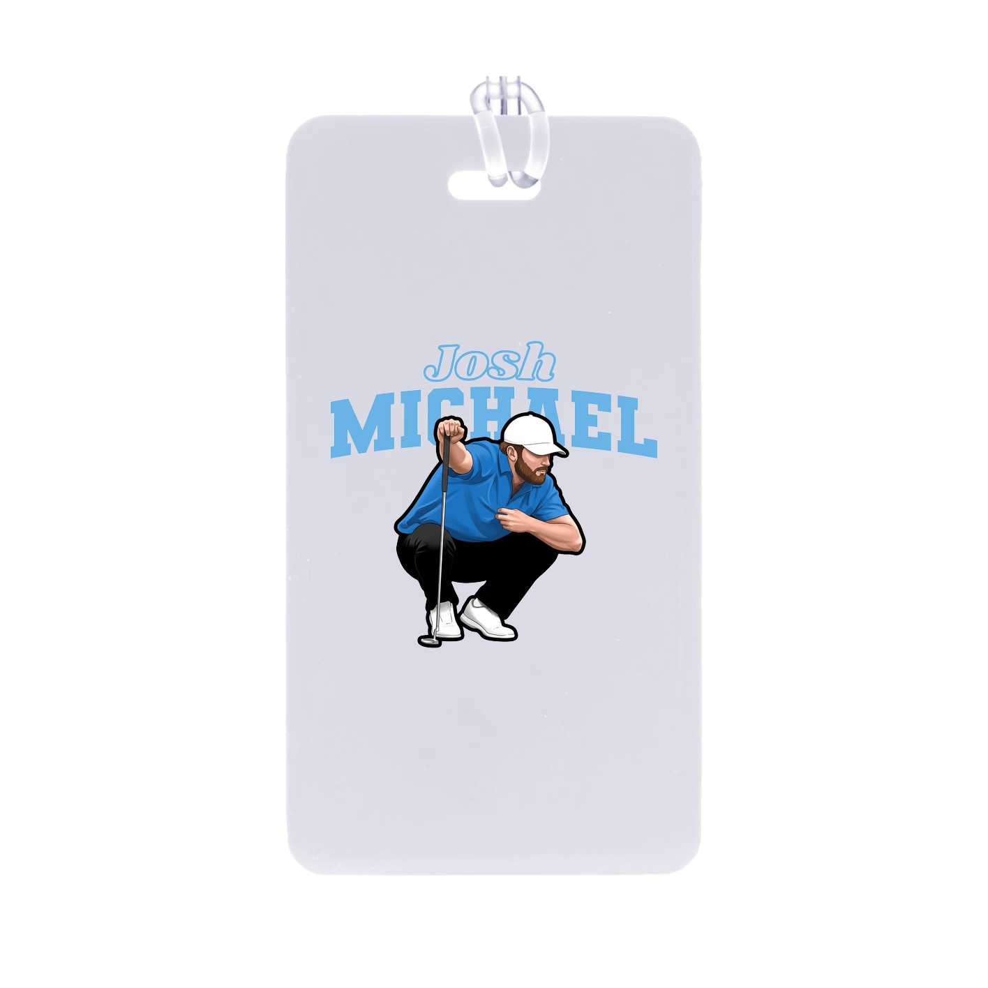 Bag Tag — Name Arch in Classic