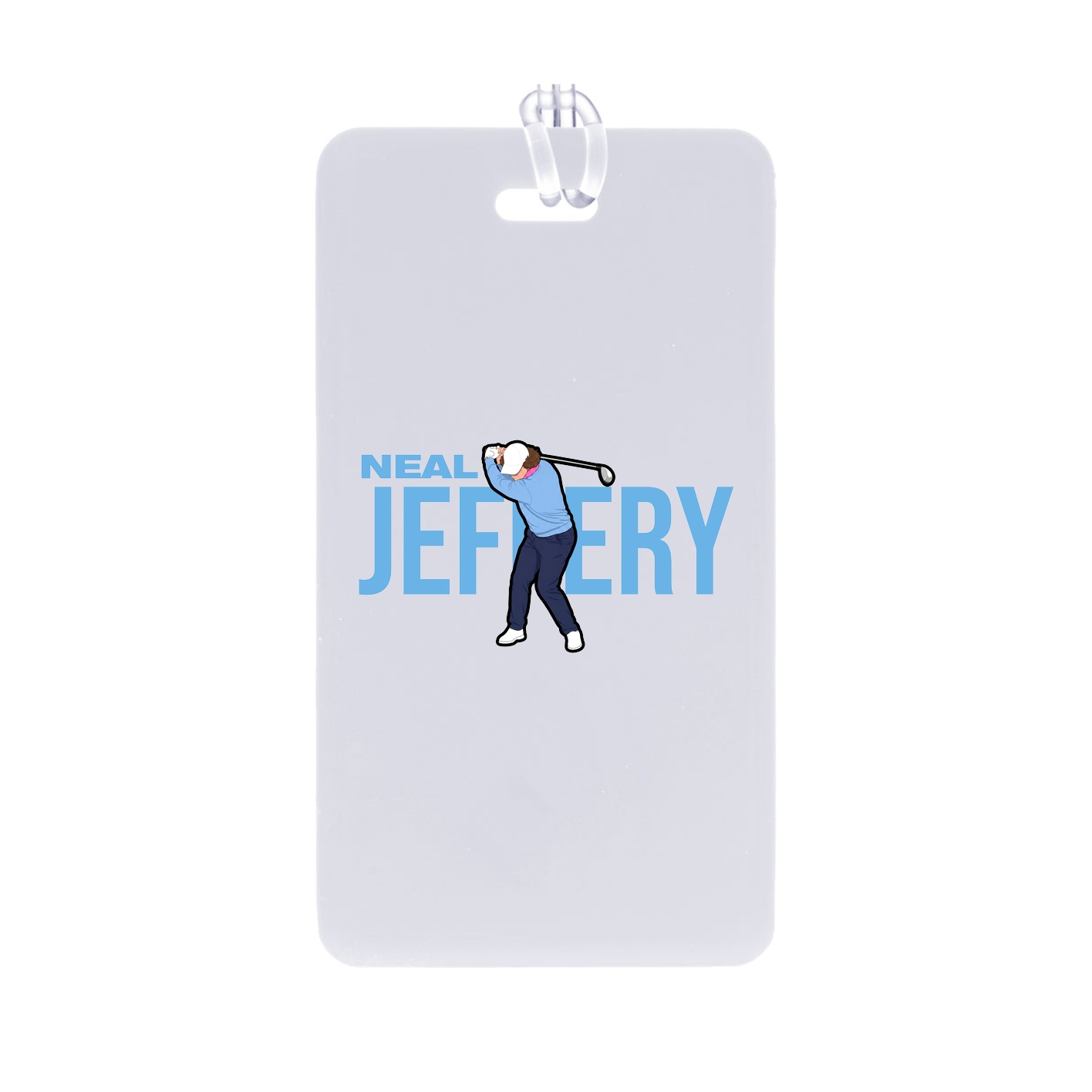Bag Tag — Player Name in Classic
