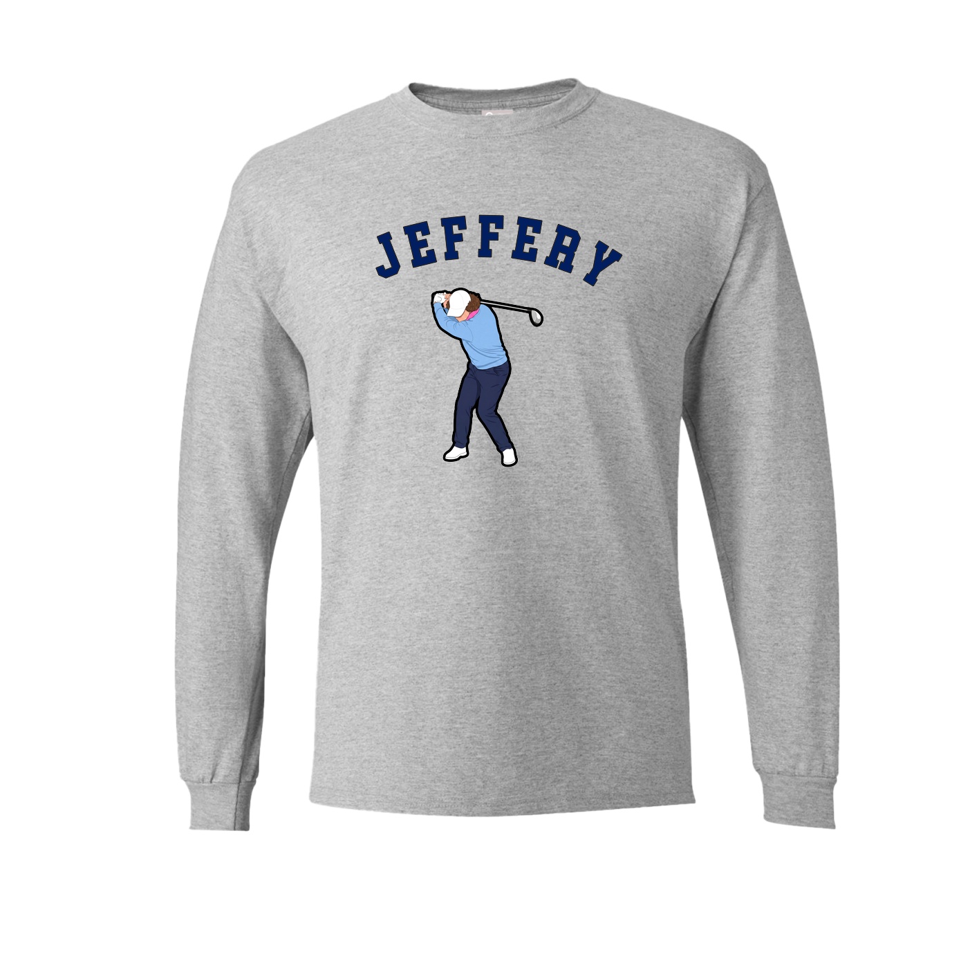 Long Sleeve Tee — Shirsey Arch in Grey