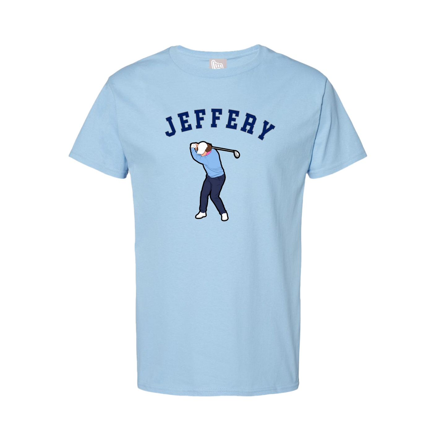 Youth Tee — Shirsey Arch in Light Blue