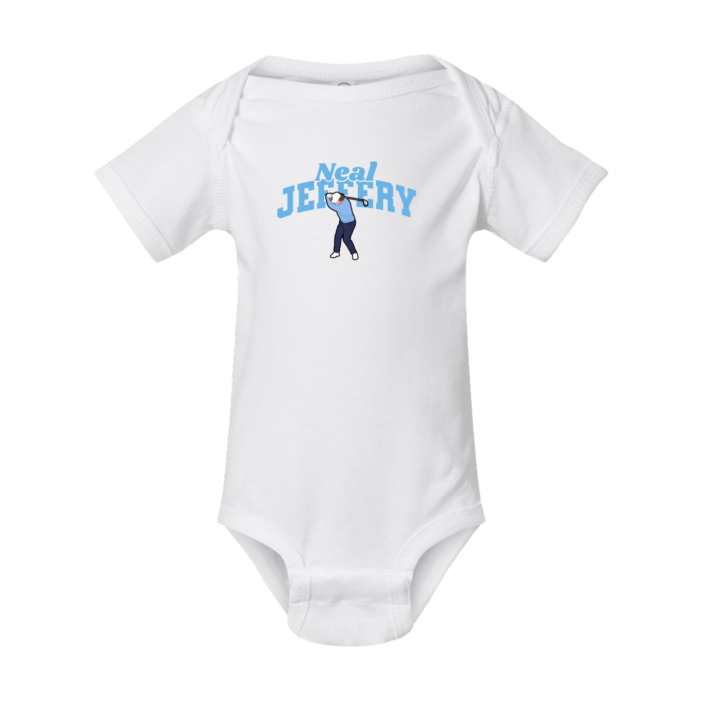 Baby Onesie — Signature Arch in White