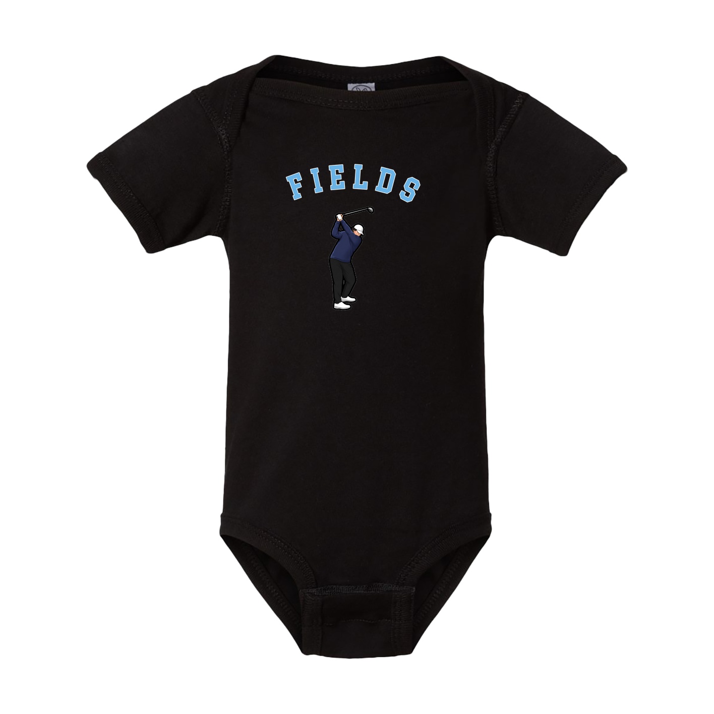 Baby Onesie — Shirsey Arch in Black