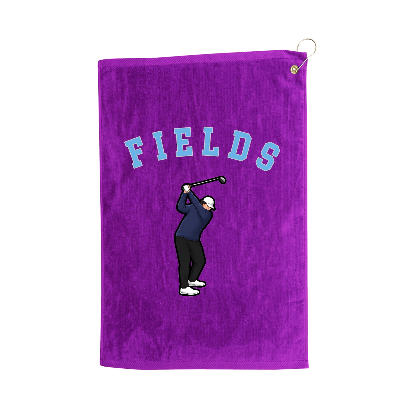 Golf Towel — Shirsey Arch in Purple