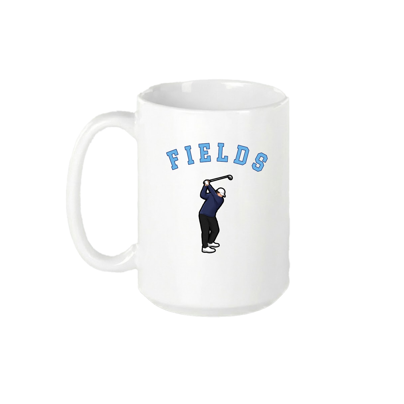 15oz Coffee Mug — Shirsey Arch in White