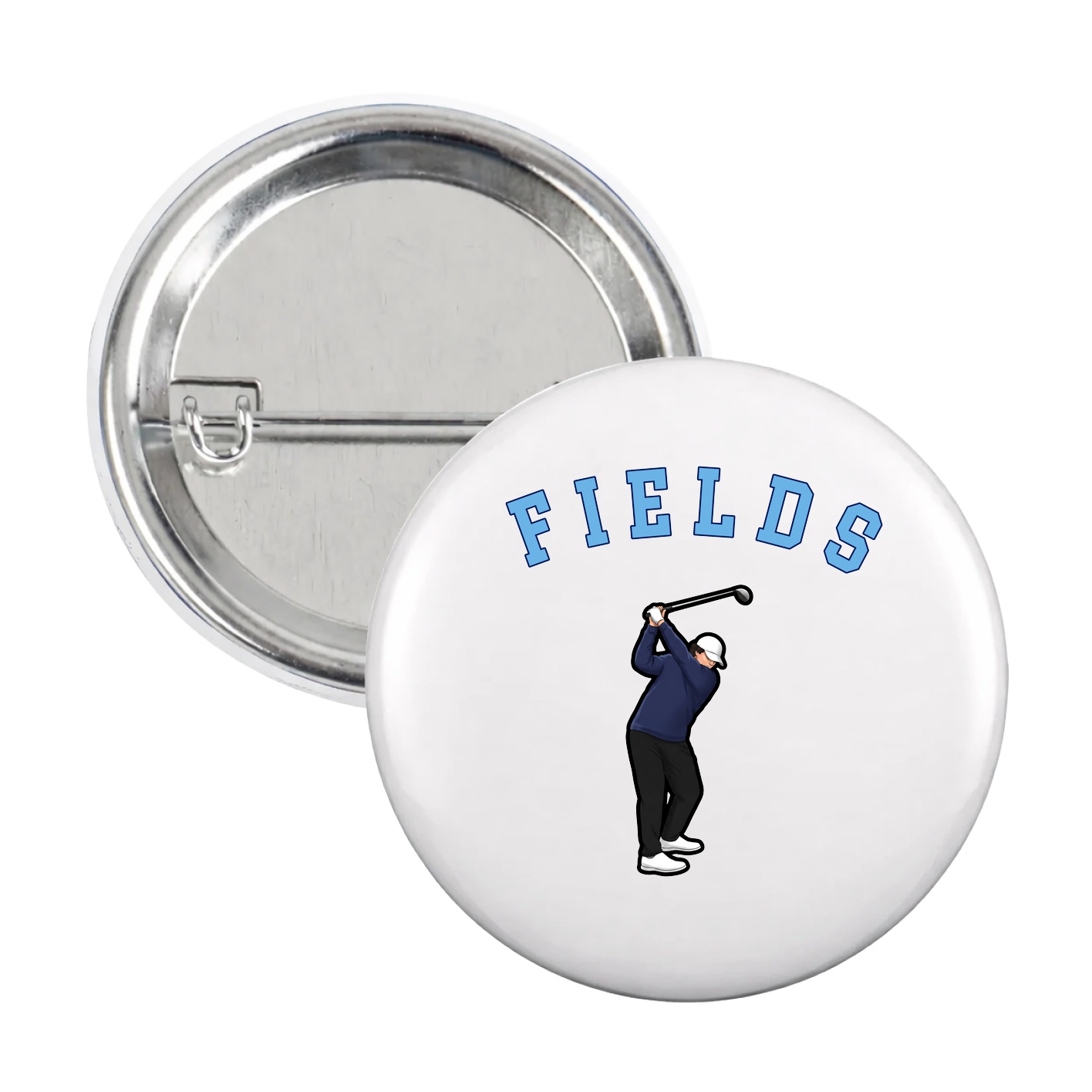 Game Day Button — Shirsey Arch in White