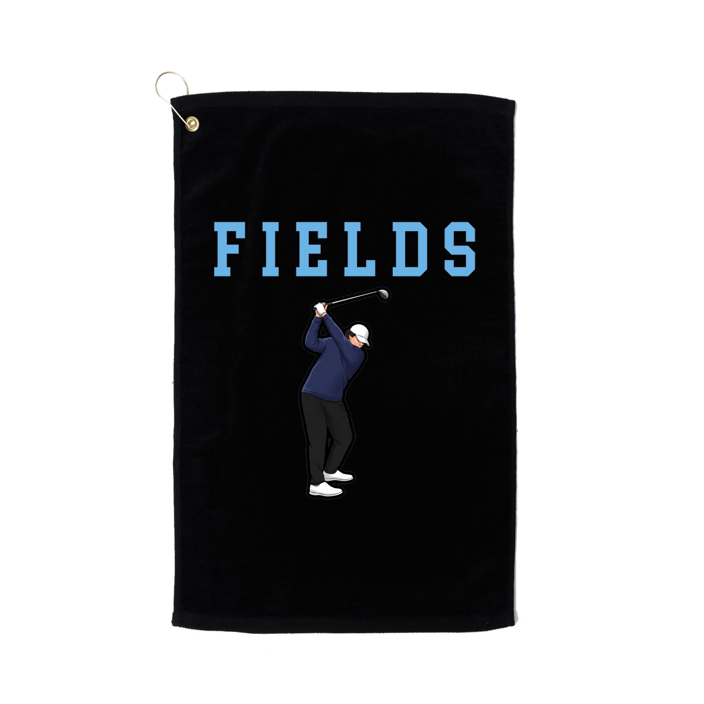 Golf Towel — Shirsey in Black