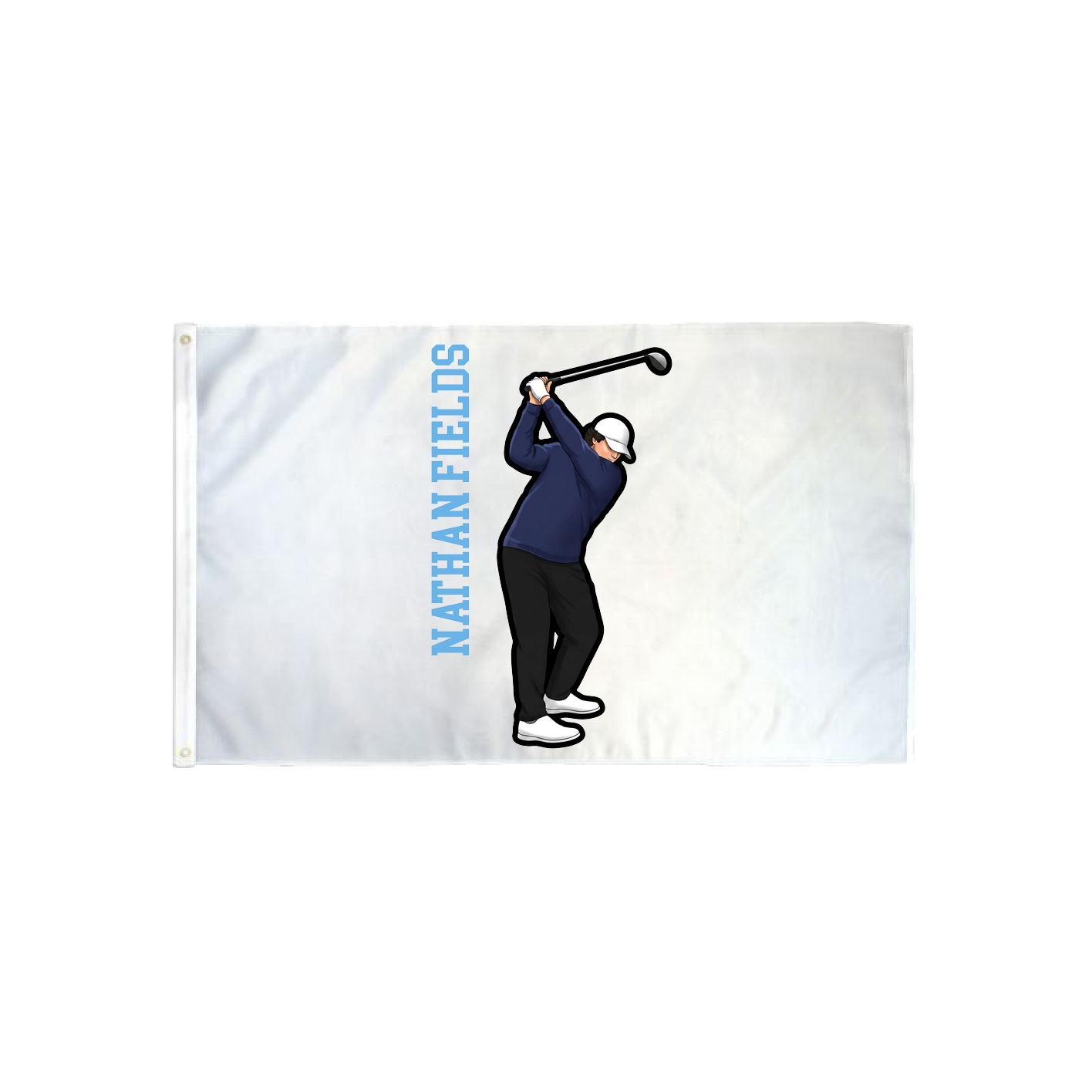 3x5 Flag — Name Vertical in Classic
