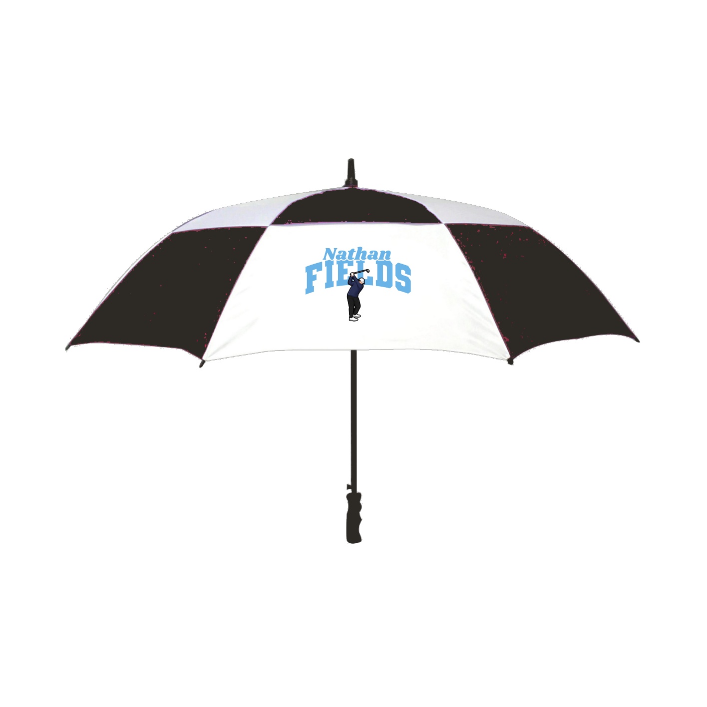 Golf Umbrella — Signature Arch in Black