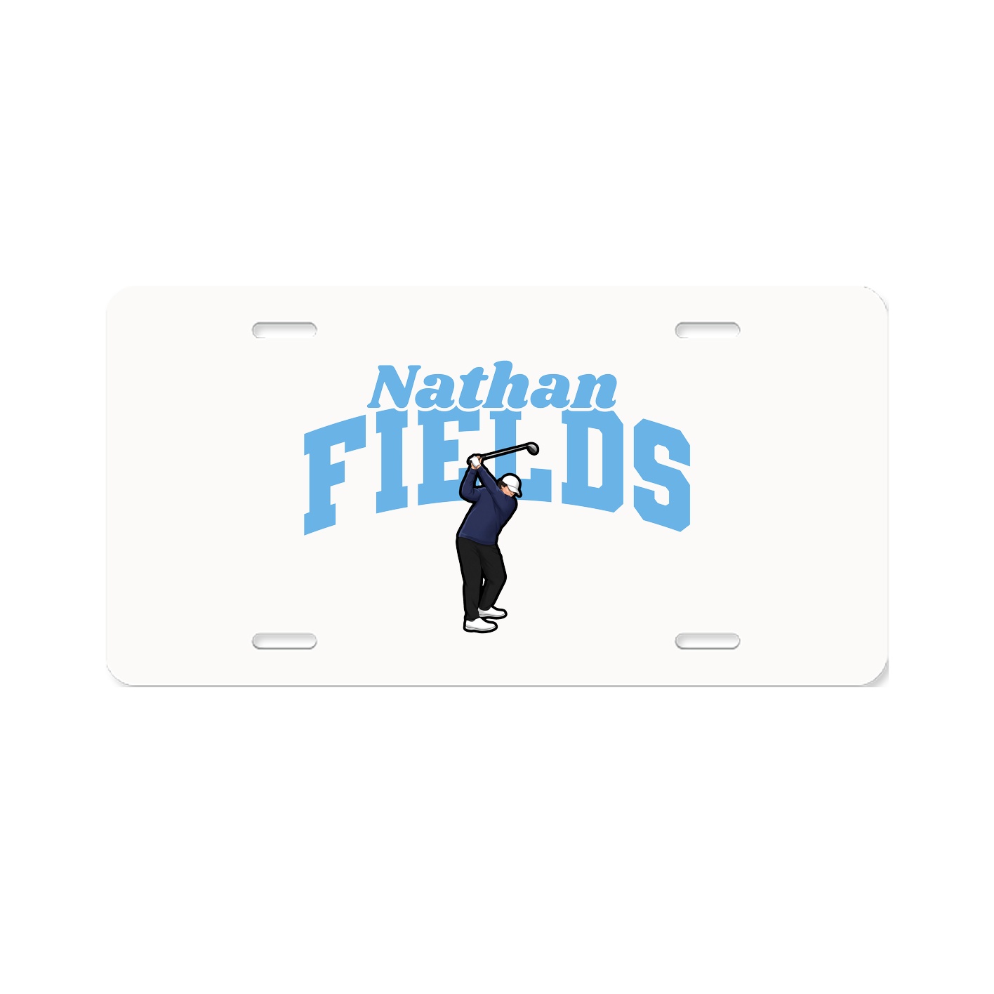 License Plate — Signature Arch in Classic