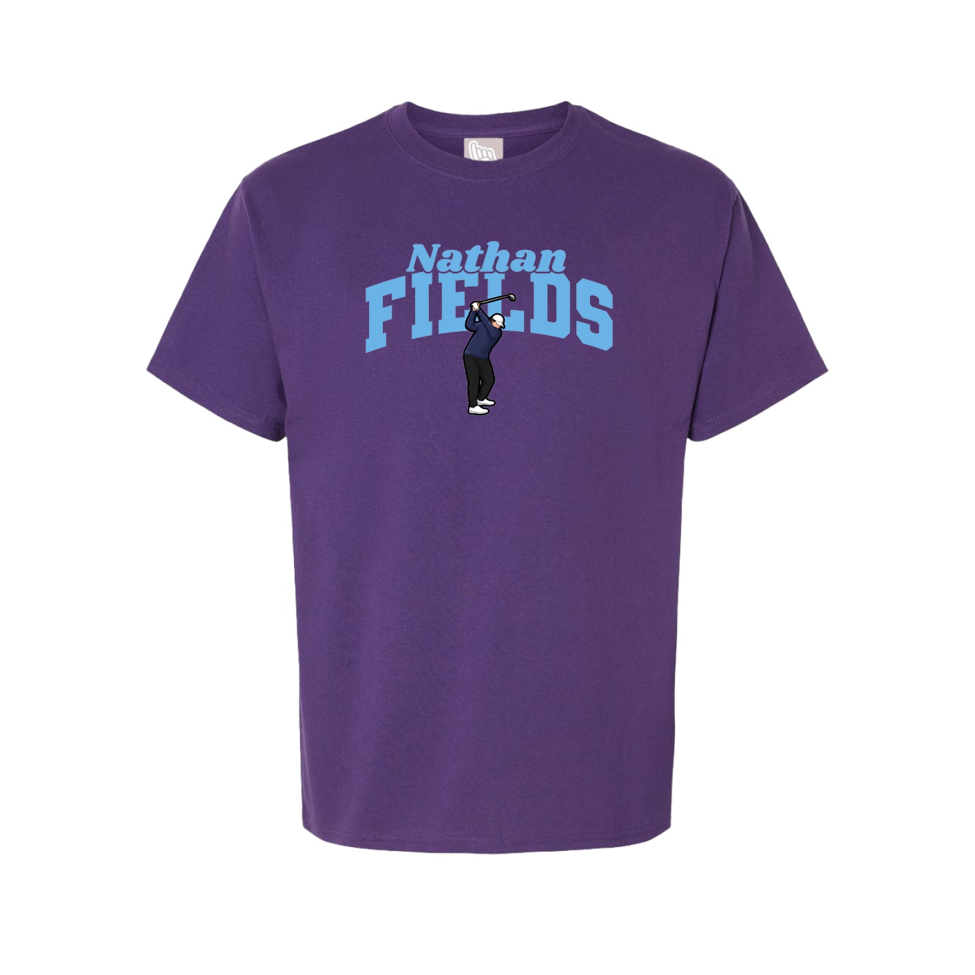 Youth Tee — Signature Arch in Purple