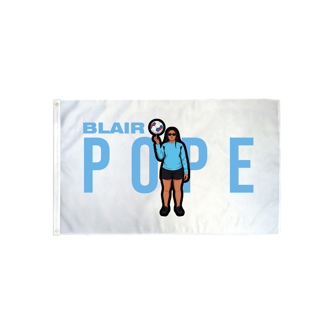 3x5 Flag — Player Name in Classic