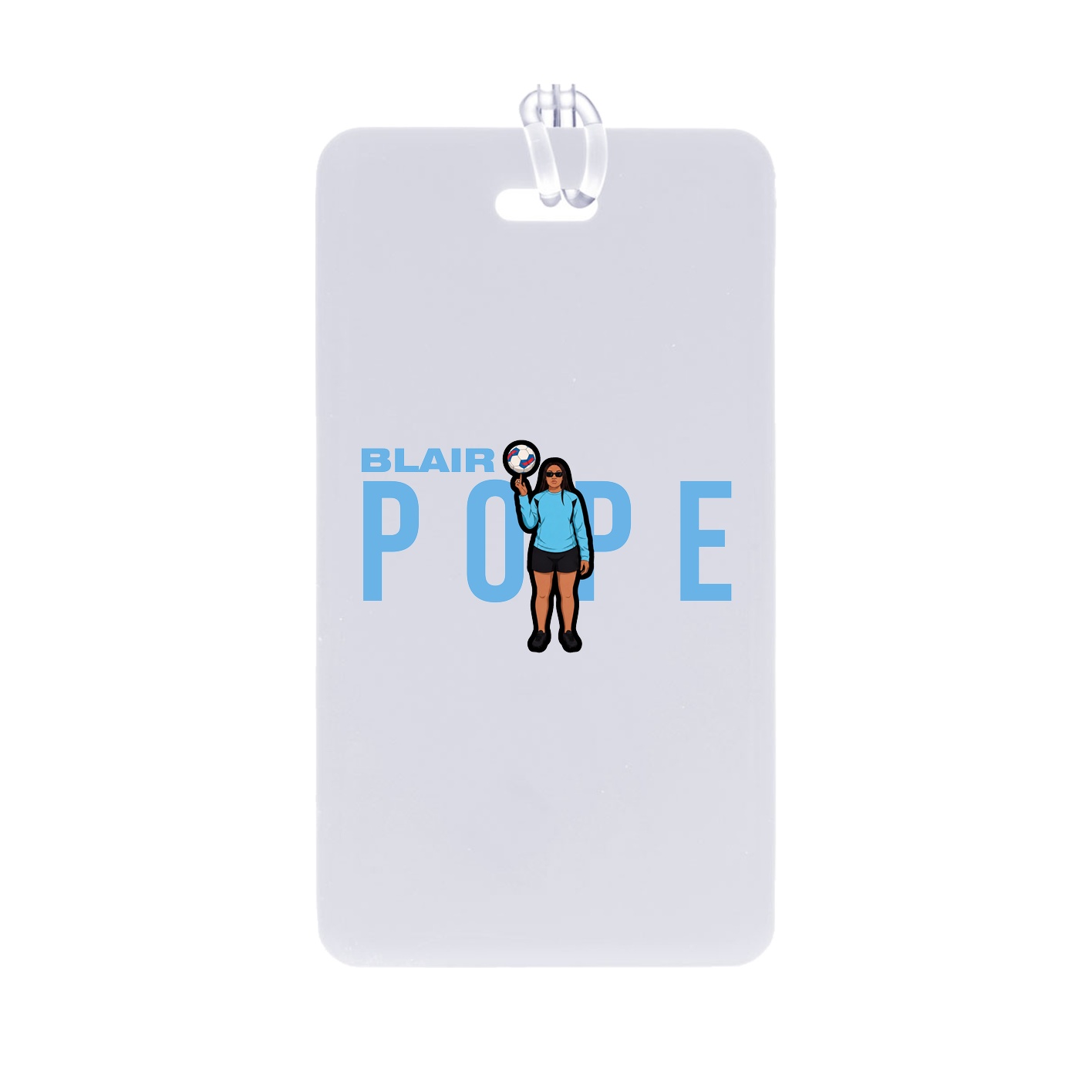 Bag Tag — Player Name in Classic
