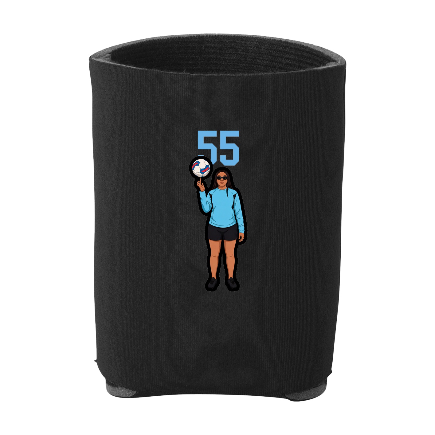 Can Holder — Number Top in Black