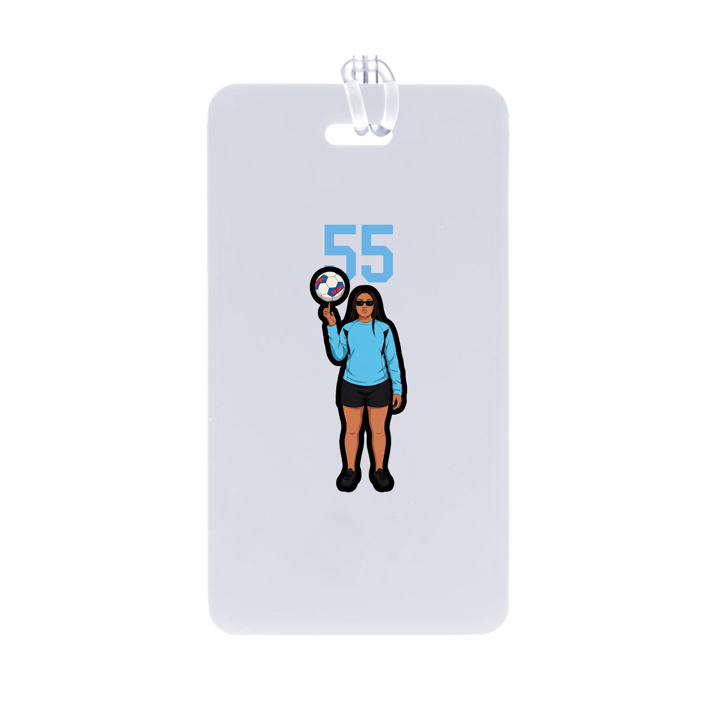 Bag Tag — Number Top in Classic