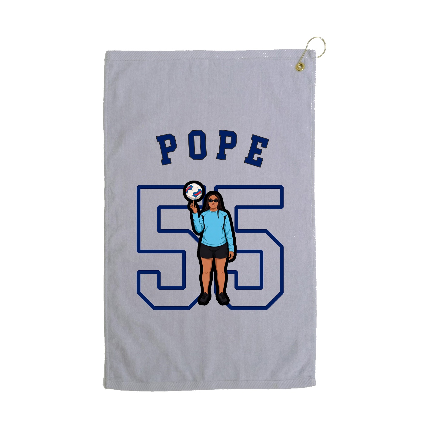 Golf Towel — Shirsey Arch in Grey