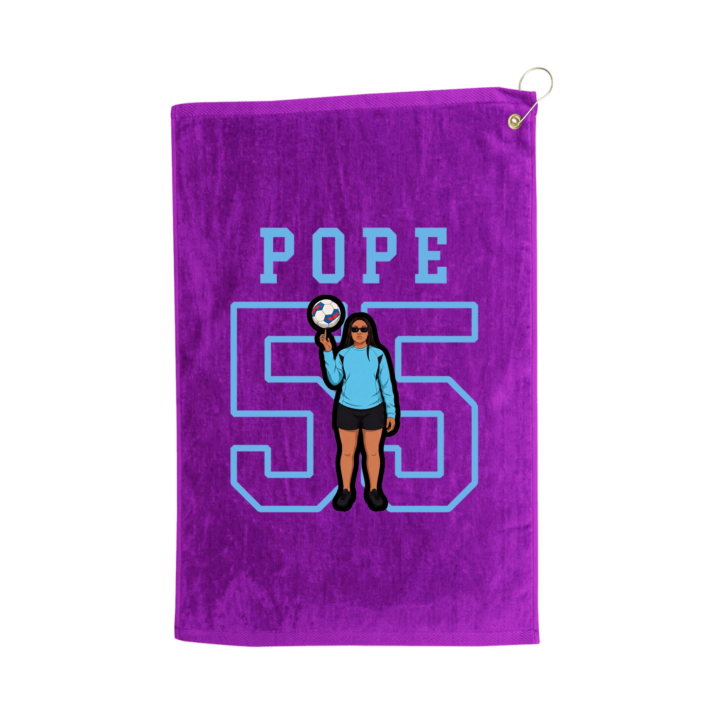 Golf Towel — Shirsey in Purple
