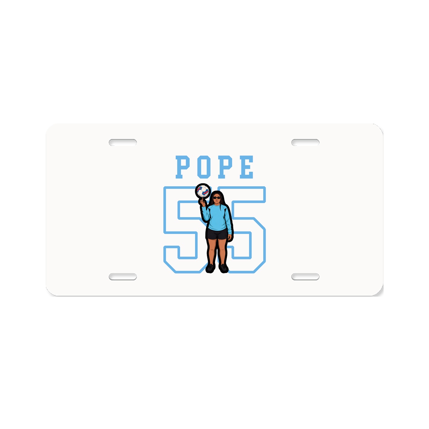 License Plate — Shirsey in Classic