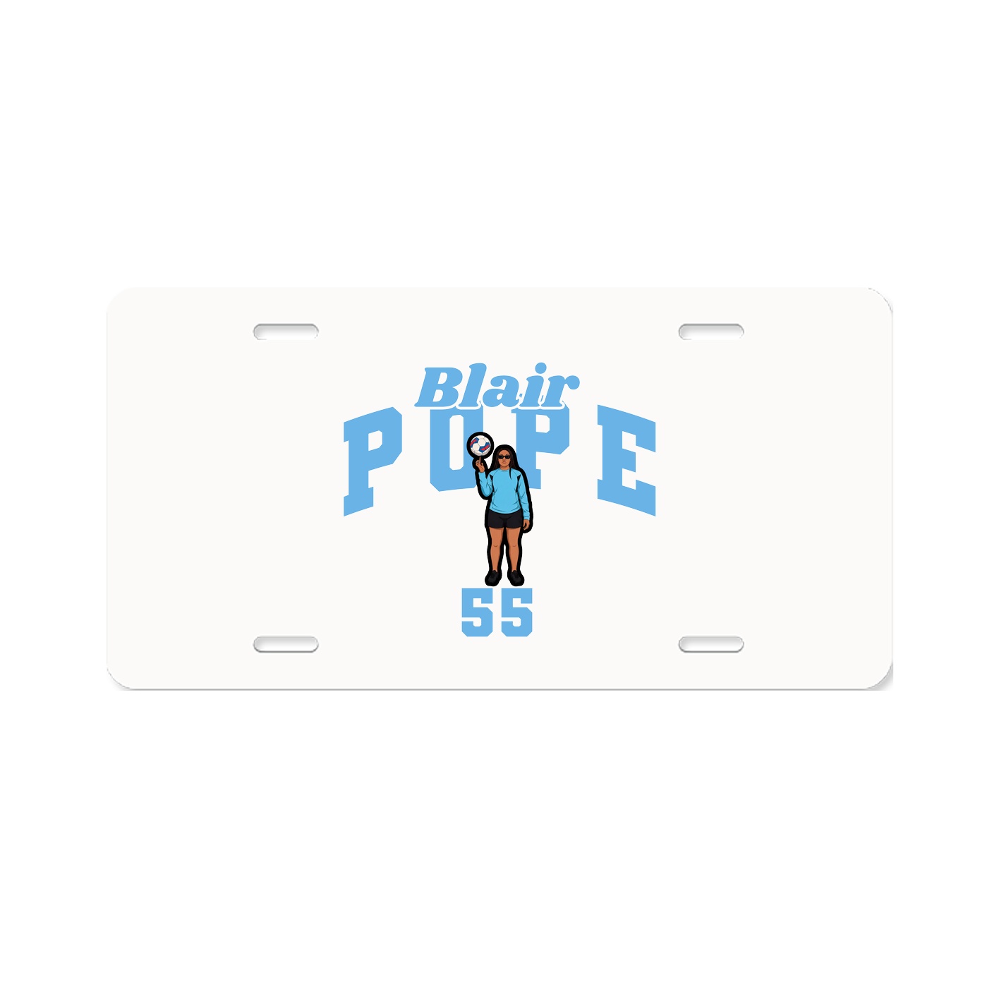 License Plate — Signature Arch in Classic