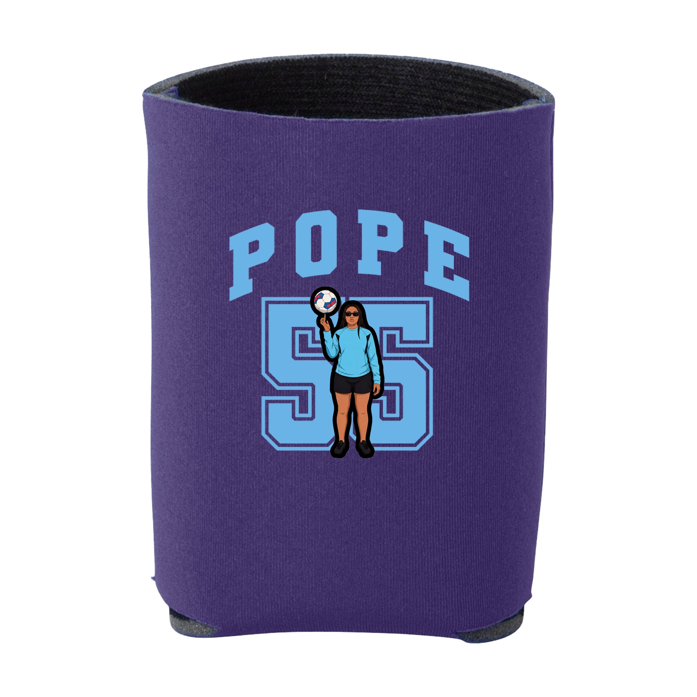 Can Holder — Number in Purple