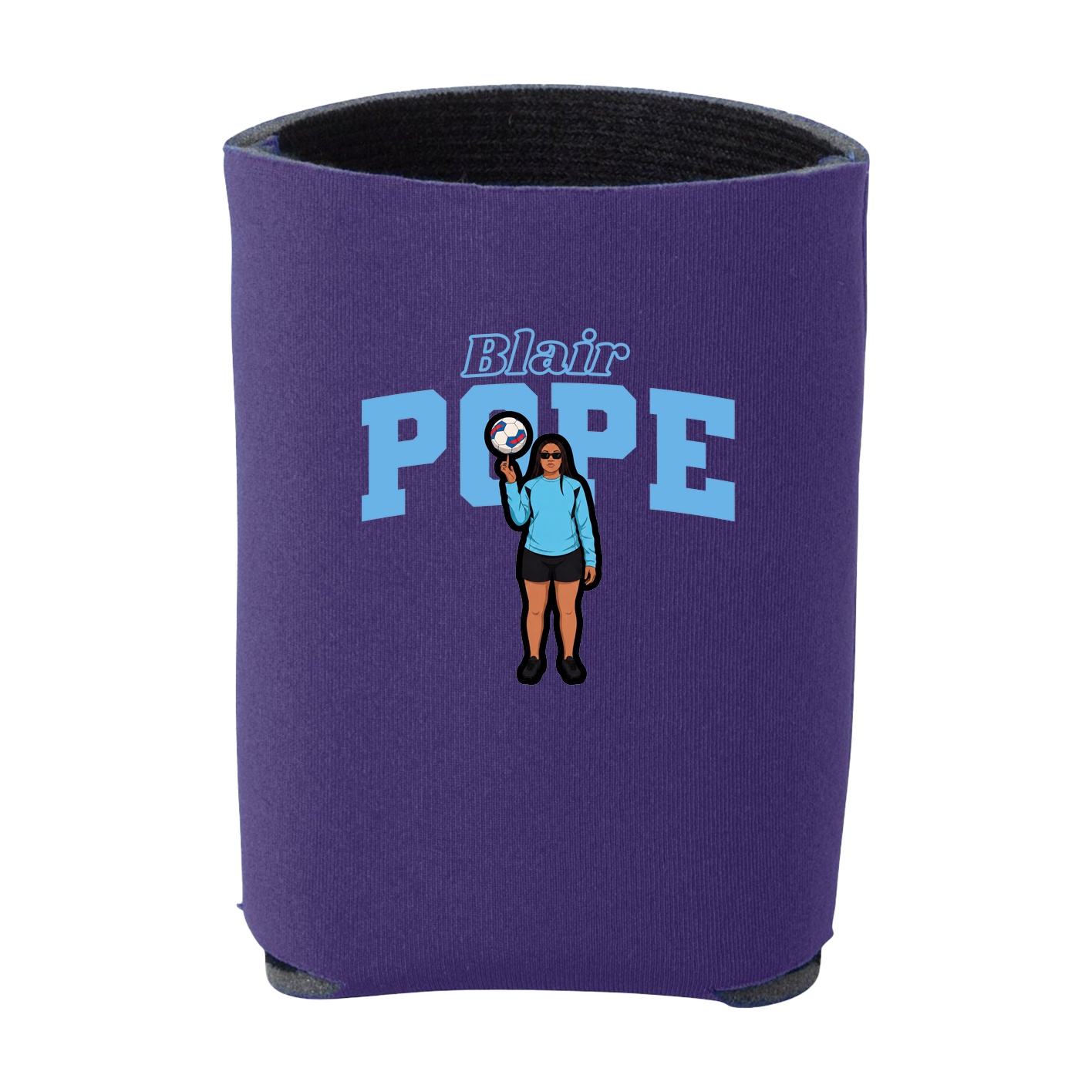 Can Holder — Name Arch in Purple