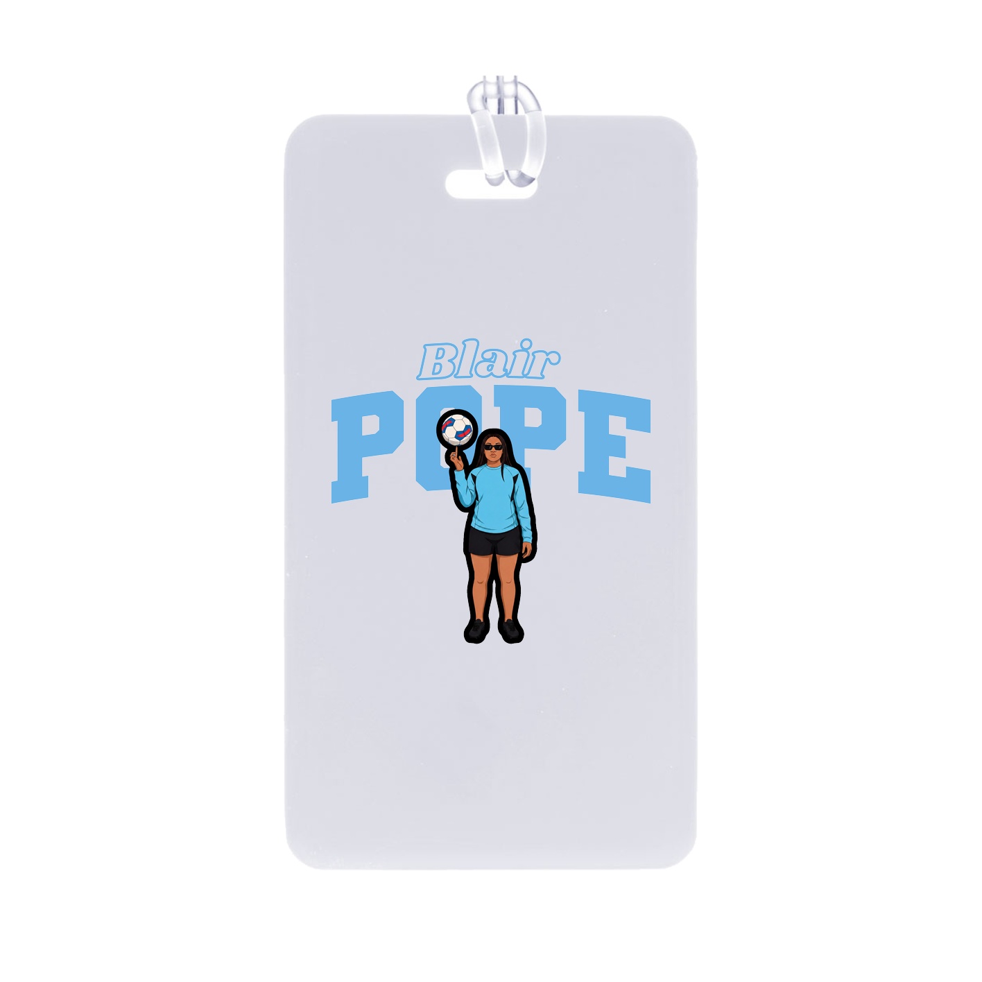 Bag Tag — Name Arch in Classic