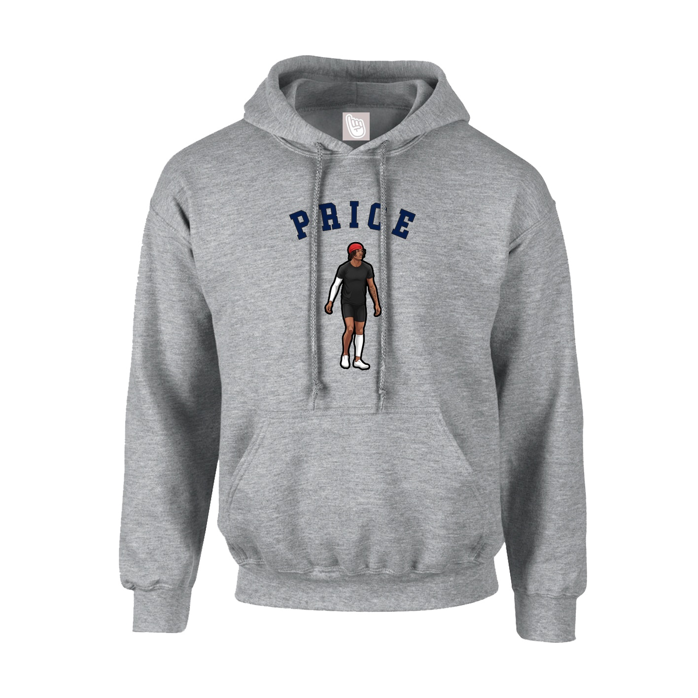 Youth Hoodie — Shirsey Arch in Grey