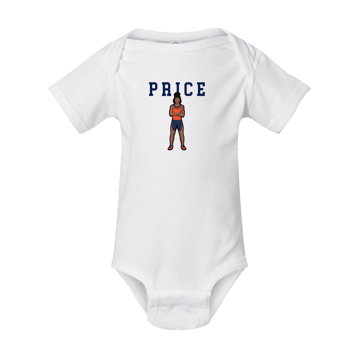 Baby Onesie — Shirsey in White