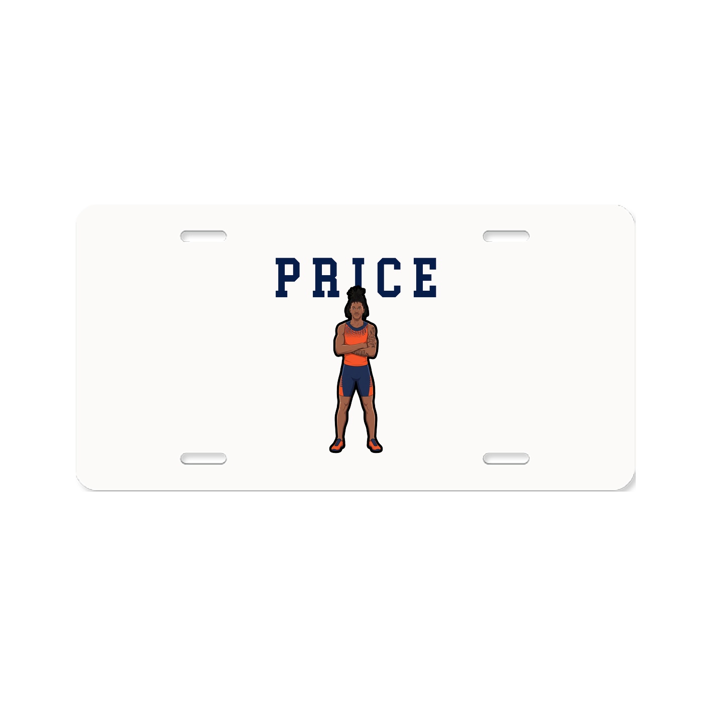 License Plate — Shirsey in Classic