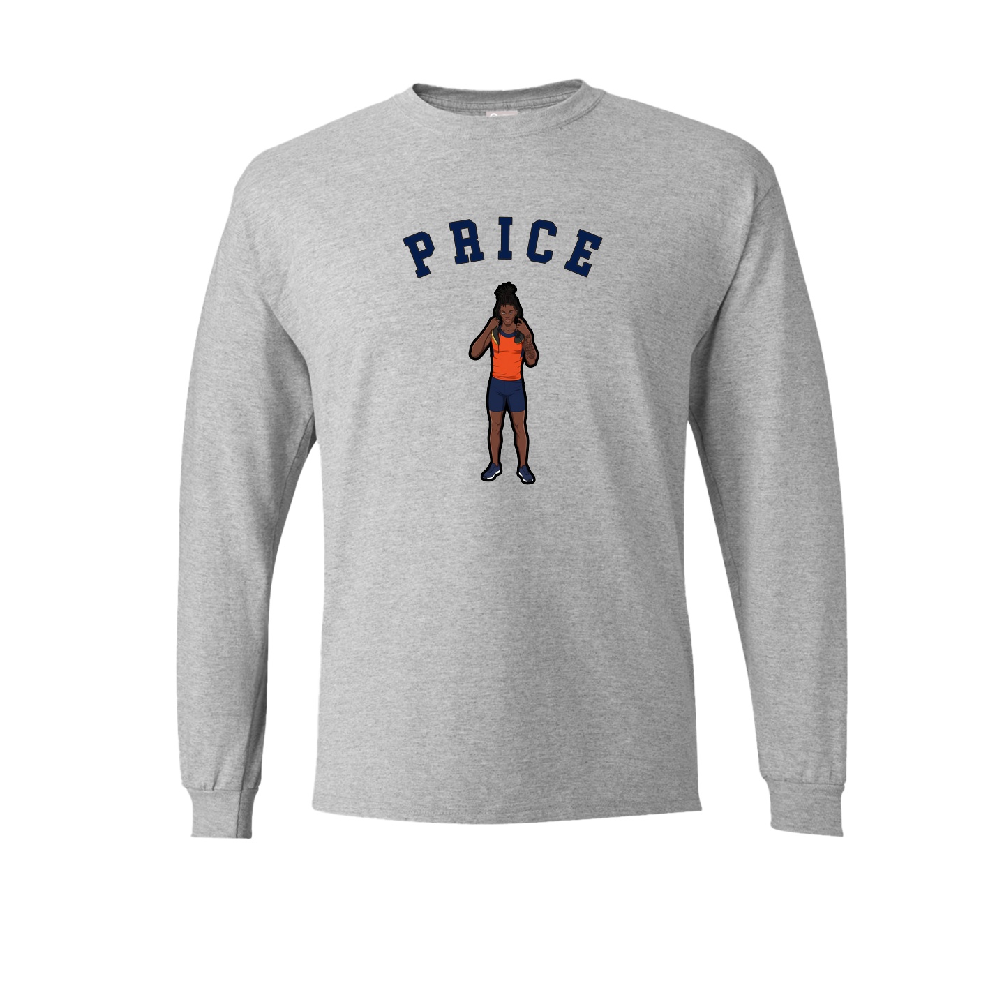 Long Sleeve Tee — Shirsey Arch in Grey
