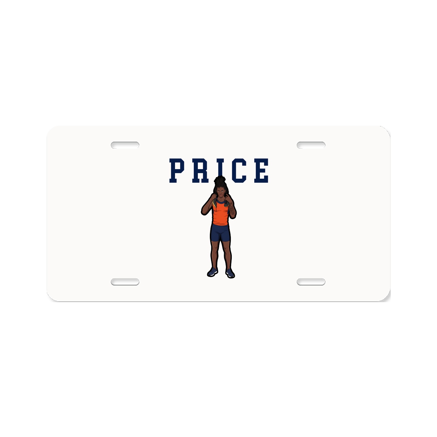 License Plate — Shirsey in Classic