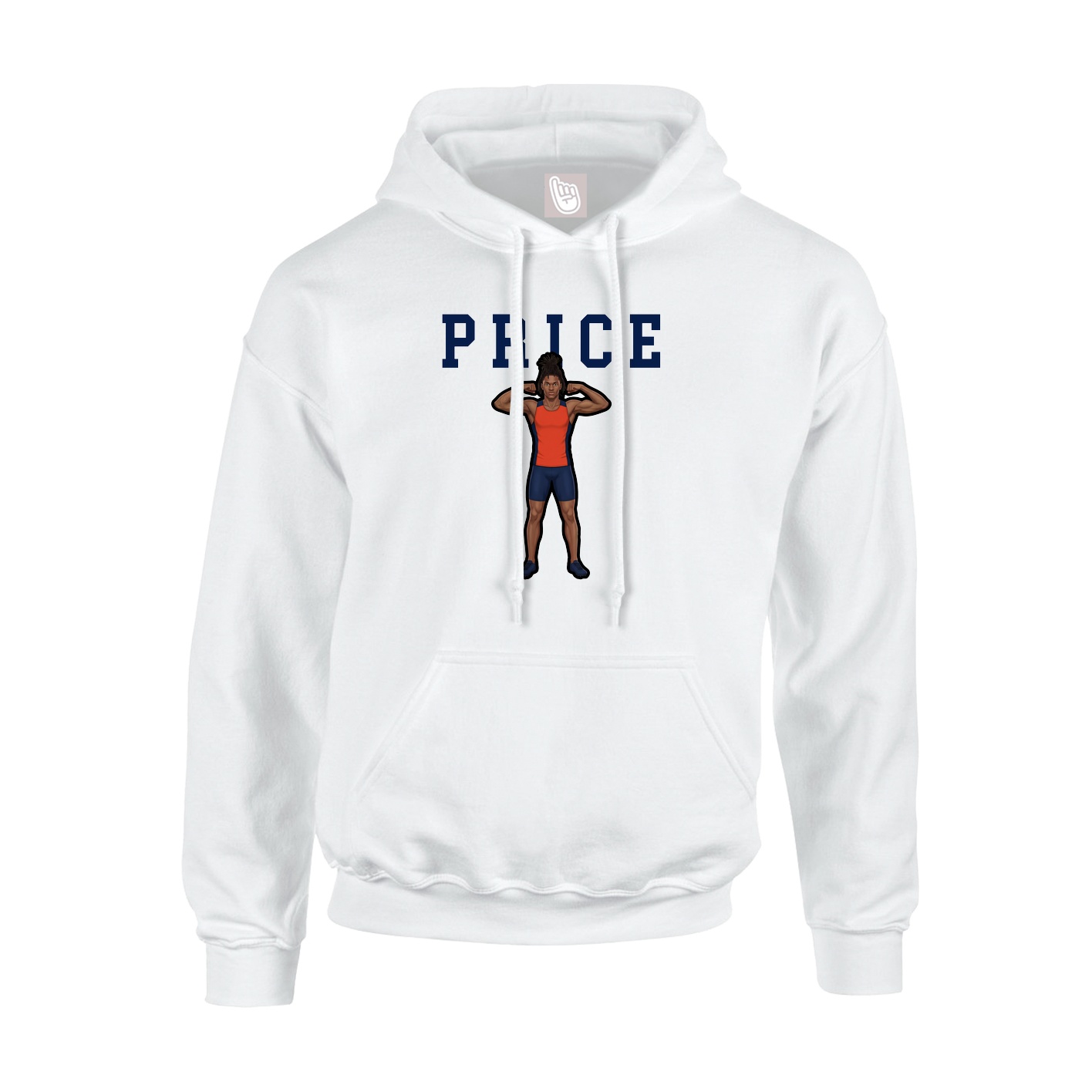 Youth Hoodie — Shirsey in White