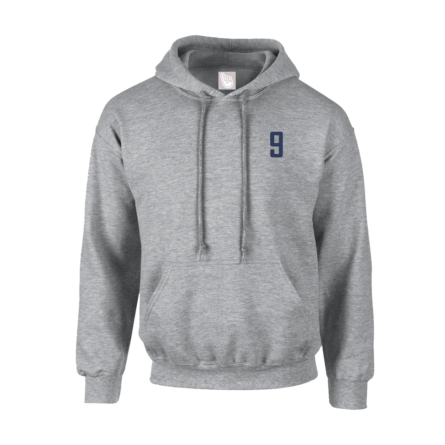 Youth Hoodie — Front Shirsy in Grey