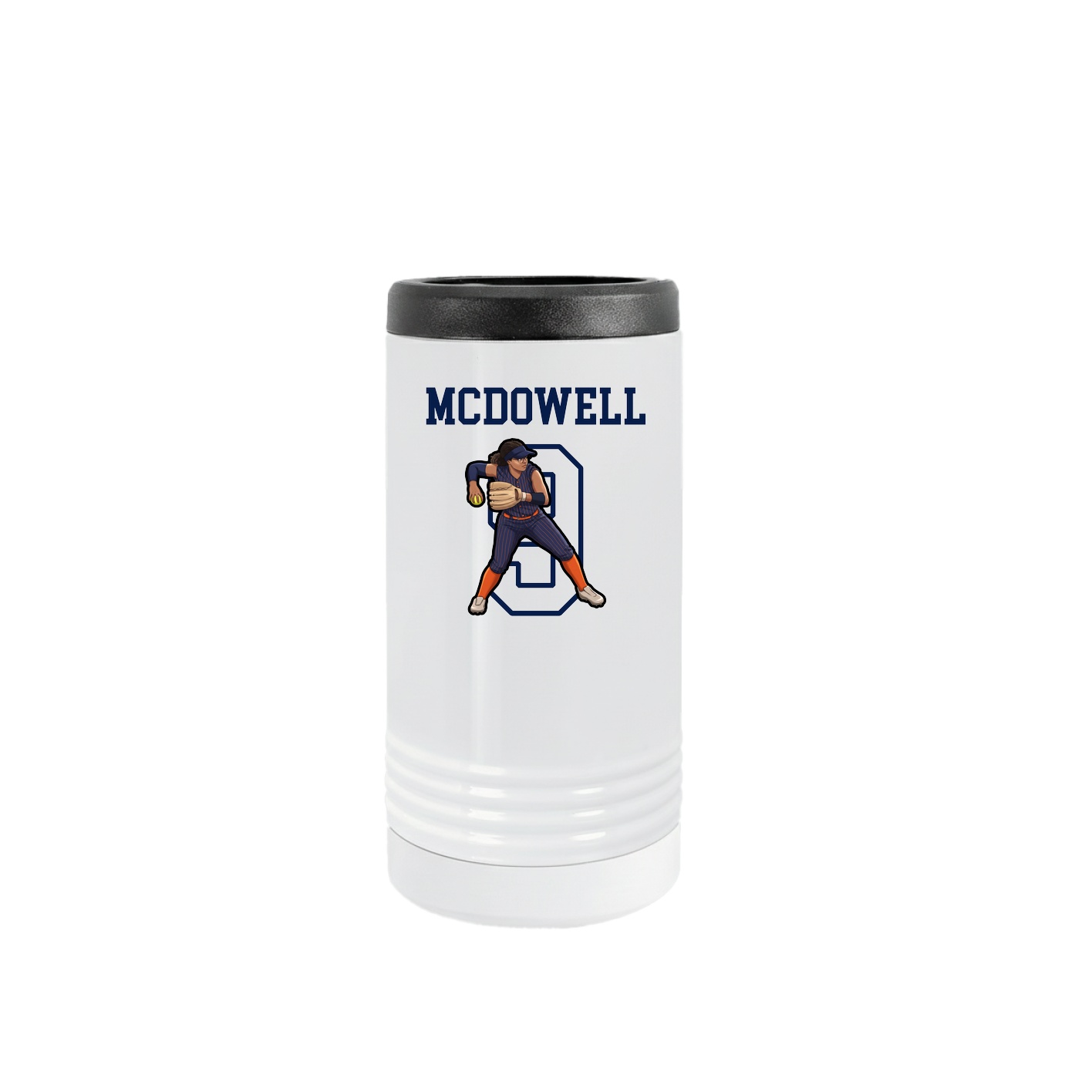 Slim Beverage Holder — Shirsey in White