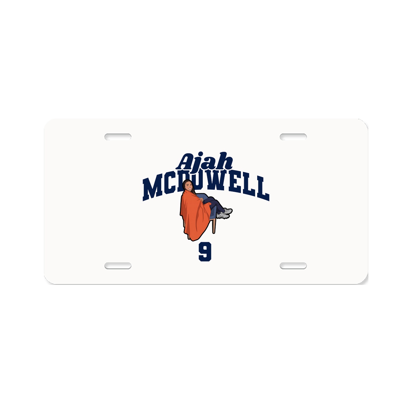 License Plate — Signature Arch in Classic