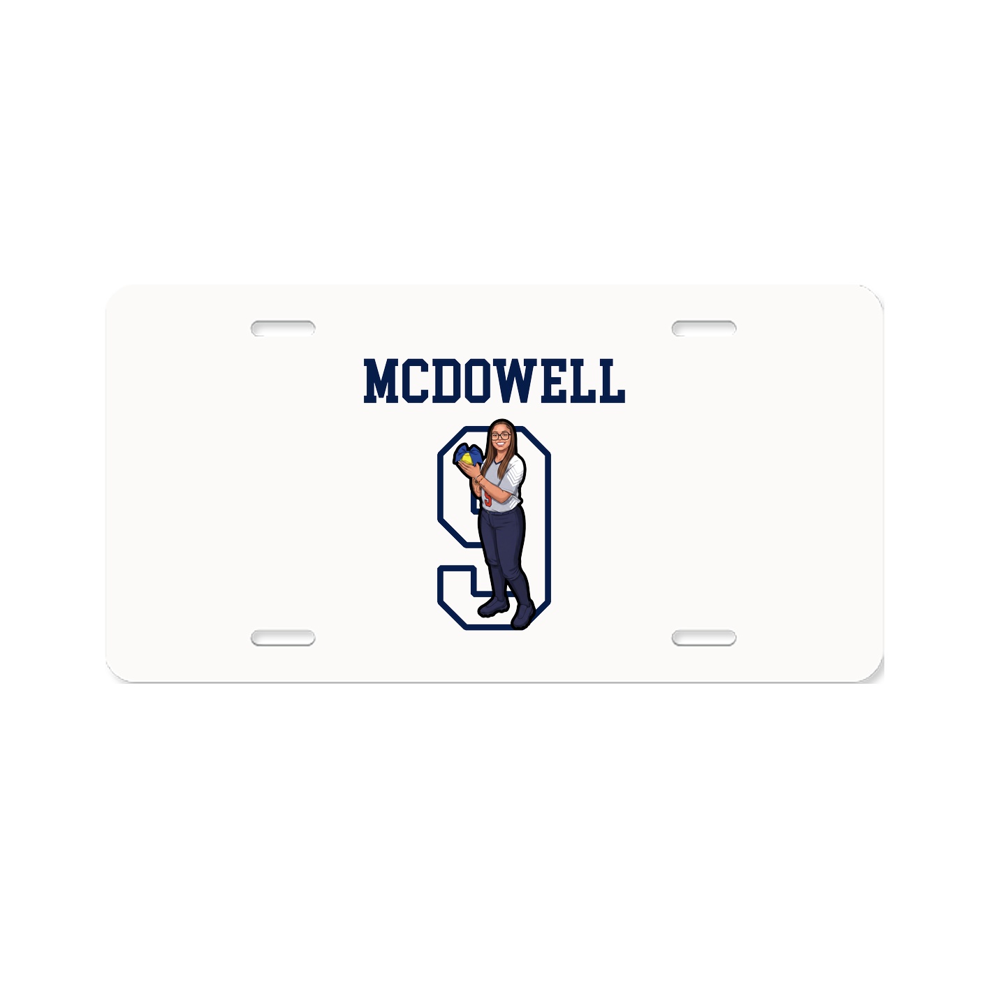 License Plate — Shirsey in Classic