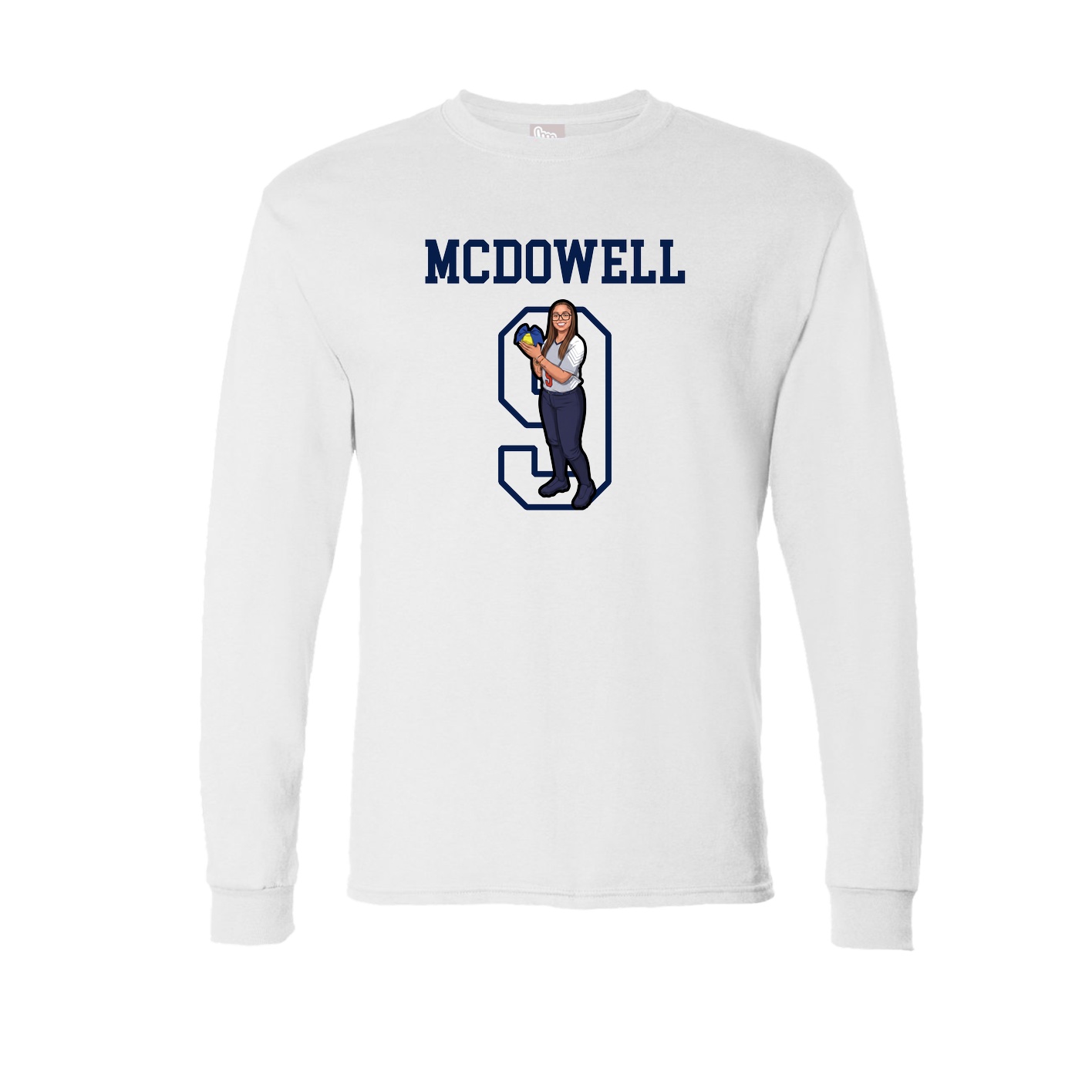 Long Sleeve Tee — Shirsey in White