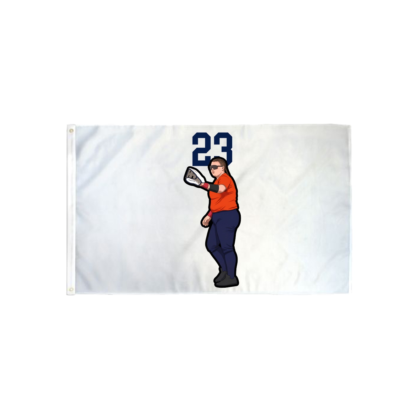 3x5 Flag — Number Top in Classic
