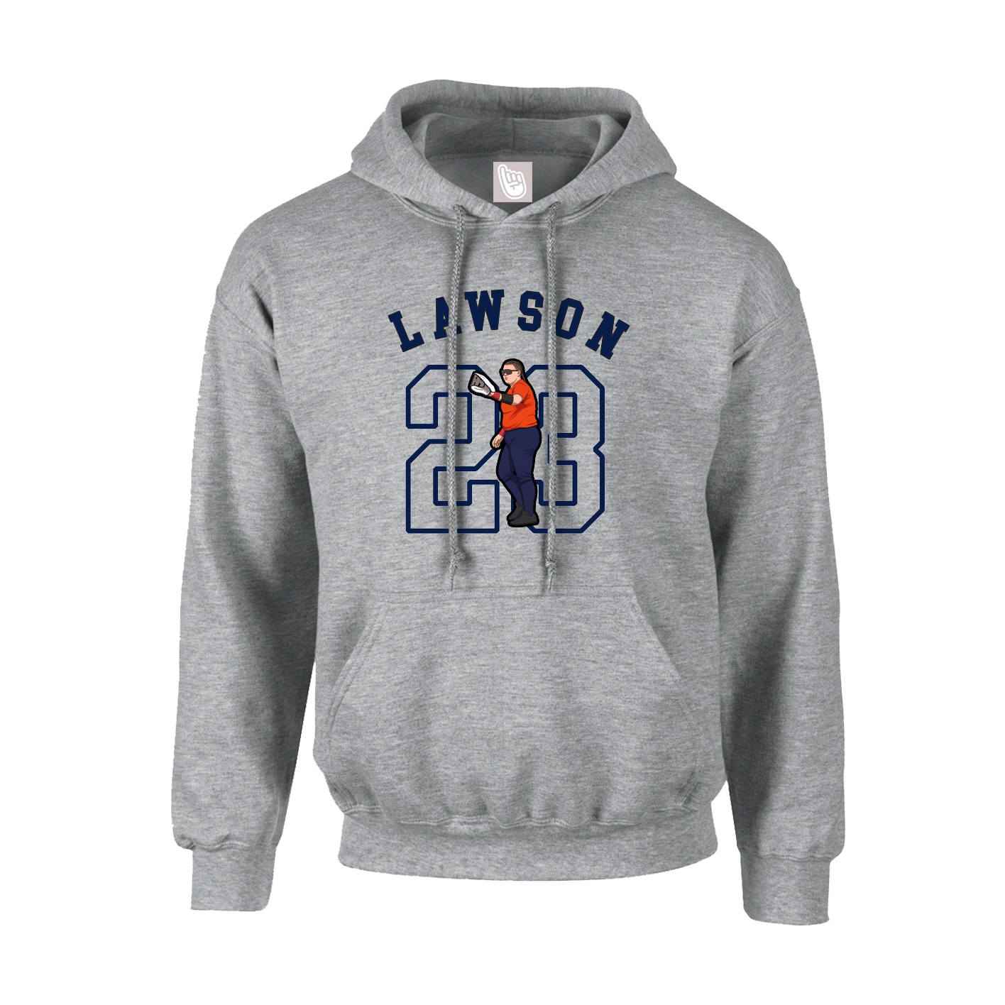 Hoodie — Shirsey Arch in Grey