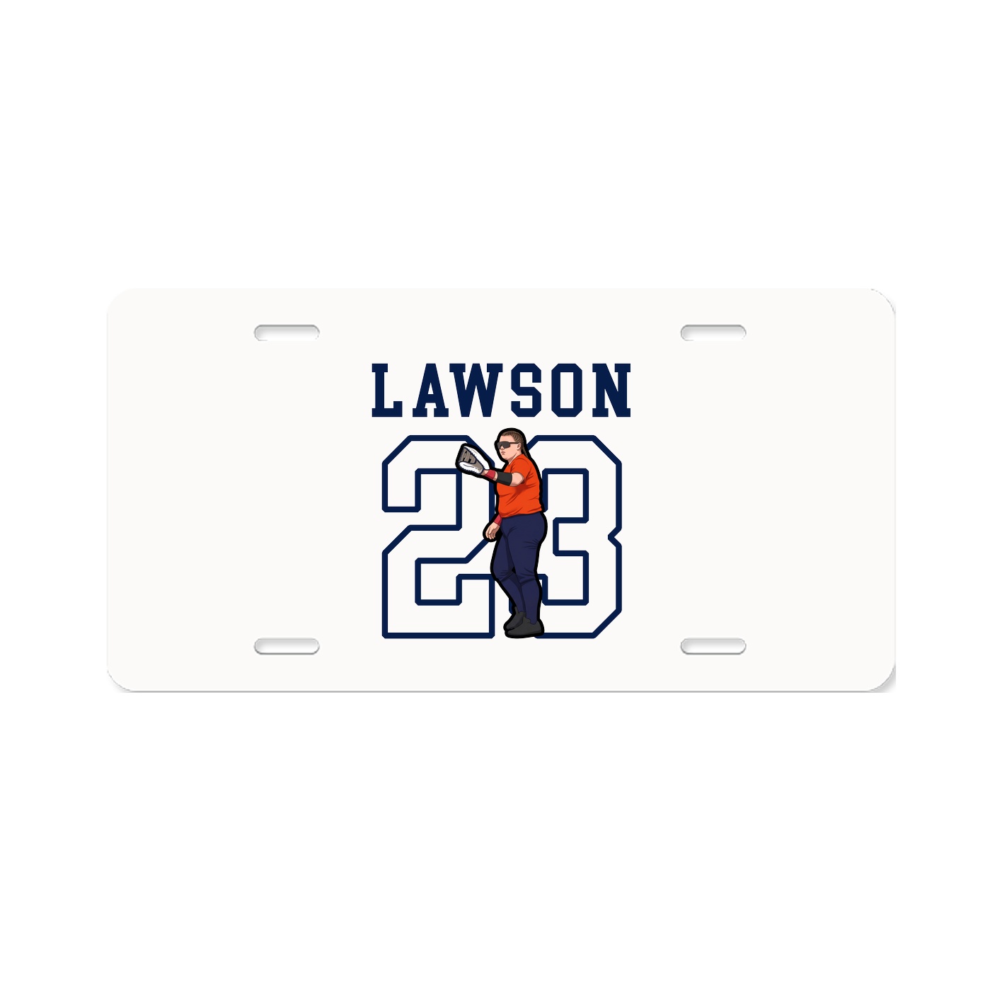 License Plate — Shirsey in Classic