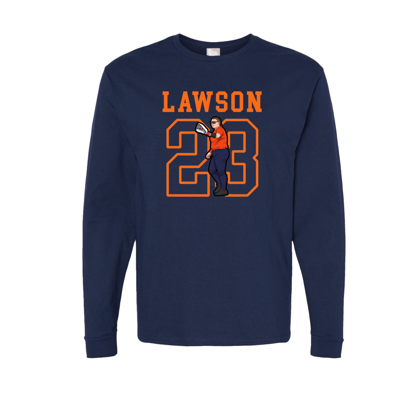 Long Sleeve Tee — Shirsey in Navy